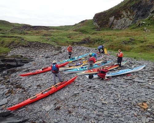 Canoeing in Swaledale